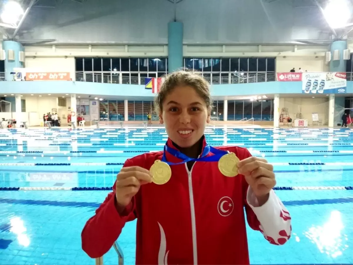 Özel sporcu Şevval, Türkiye'yi gururlandırdı