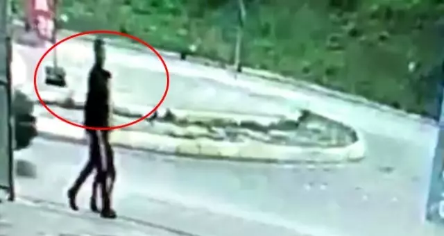 Sapık dehşeti kamerada! 9 yaşındaki çocuğu ormanlık alana götürdü