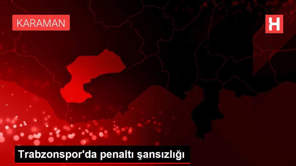 Trabzonspor'da penaltı şansızlığı
