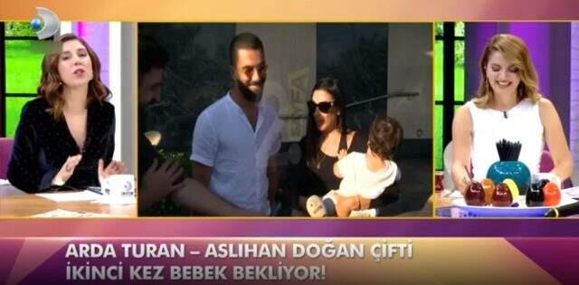 Arda Turan'ın eşi Aslıhan Doğan Turan 5 haftalık hamile