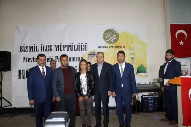 Bismil'de Mevlid-i Nebi Haftası etkinliği Bismil'de Mevlid-i Nebi Haftası etkinliği