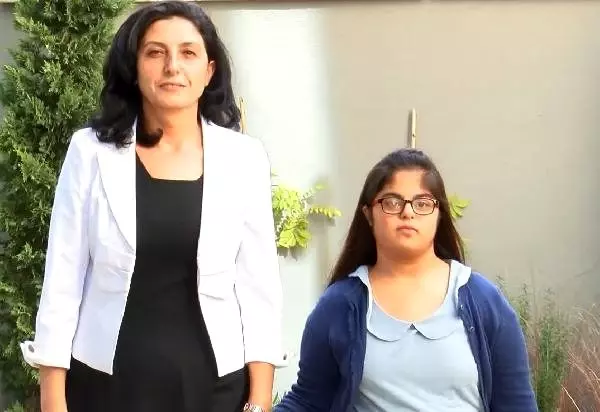 Down sendromlu Kardelen, lazer akupunkturu ile 10 kilo verdi Down sendromlu Kardelen, lazer akupunkturu ile 10 kilo verdi