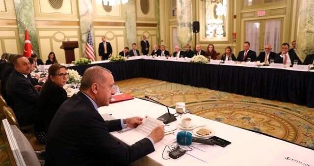 Erdoğan'ın Amerika'daki toplantısında 'O iş bitti' dediği Uber şirketinin temsilcileri yer aldı