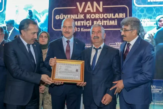 Icisleri Bakani Suleyman Soylu Van Da Haberi Fotografi Fotograflari