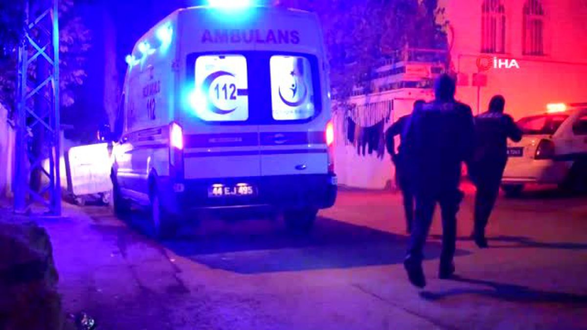 Malatya'da silahlı kavga: 1 yaralı