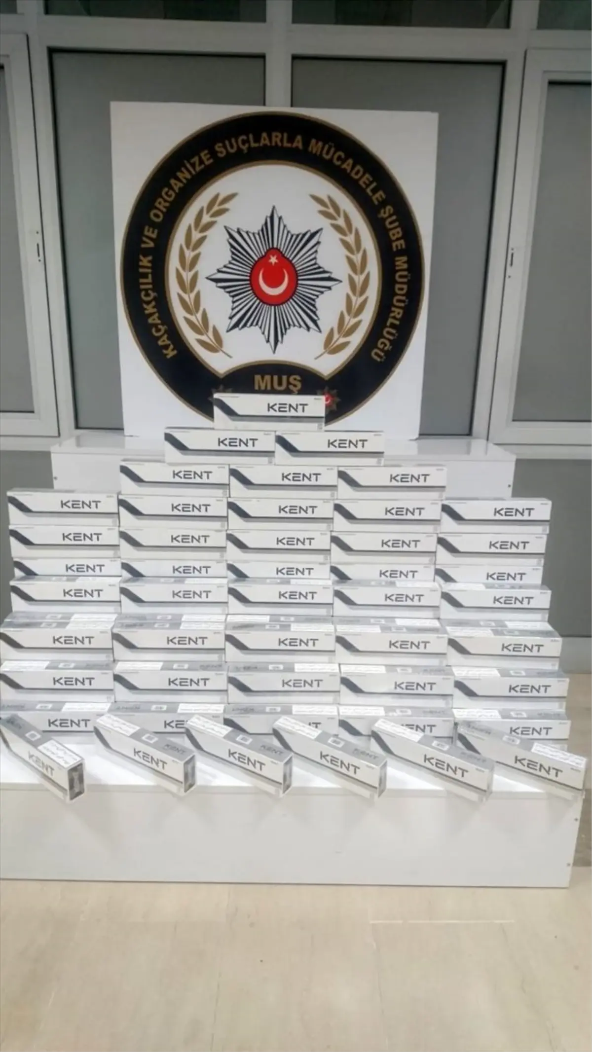 Muş'ta bin 160 paket kaçak sigara ele geçirildi
