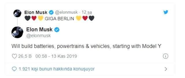 Tesla, Berlin yakınlarında yeni fabrika kuracak
