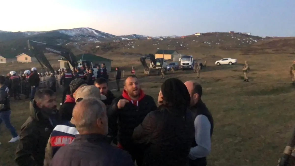 Trabzon'da yaylada yıkım gerginliği