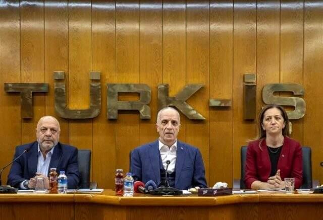 TÜRK-İŞ, HAK-İŞ ve DİSK'ten ortak açıklama: Asgari ücretlilerden alınan vergiler indirilmeli