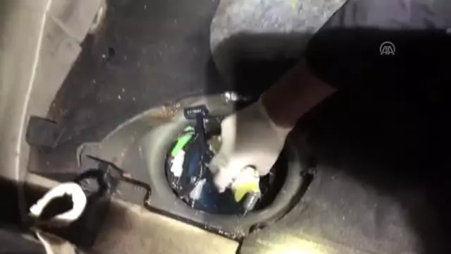 Yakıt deposunda uyuşturucu sevkiyatı Yakıt deposunda uyuşturucu sevkiyatı