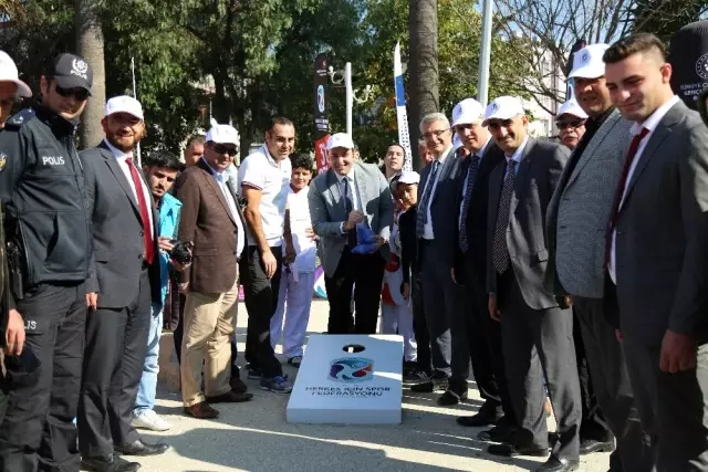 Yayladağı'nda herkes için spor etkinliği Yayladağı'nda herkes için spor etkinliği
