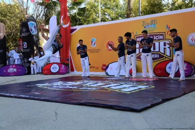 Yayladağı'nda herkes için spor etkinliği Yayladağı'nda herkes için spor etkinliği