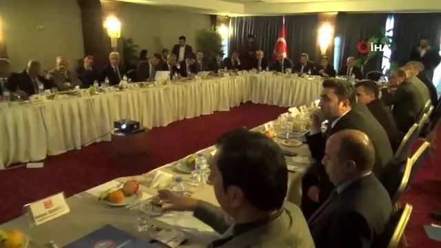 Ağrı'da Türkiye Belediyeler Birliği toplantısı yapıldı Ağrı'da Türkiye Belediyeler Birliği toplantısı yapıldı