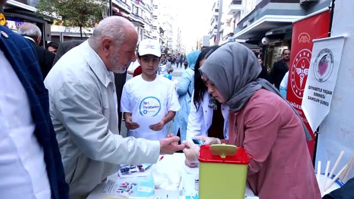 'Aileni Diyabetten Koru' farkındalık yürüyüşü