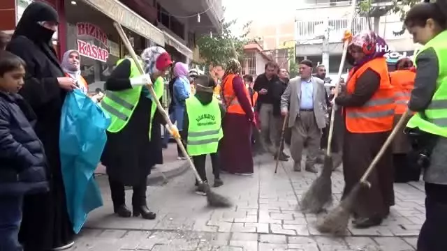 Bağlar sokaklarına kadın eli değdi Bağlar sokaklarına kadın eli değdi