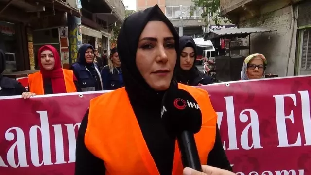 Bağlar sokaklarına kadın eli değdi Bağlar sokaklarına kadın eli değdi