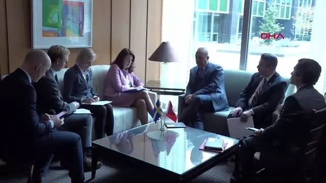 Çavuşoğlu, isveç dışişleri bakanı ann linde ile görüştü Çavuşoğlu, isveç dışişleri bakanı ann linde ile görüştü