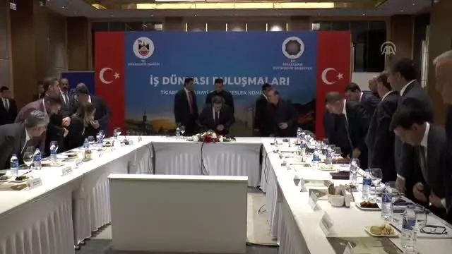 Diyarbakır'da meslek komiteleri bir araya geldi