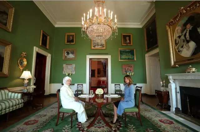 Emine Erdoğan'dan ABD ziyaretine ilişkin paylaşım: Melania Trump ile Beyaz Saray'da bir araya gelmekten memnuniyet duydum