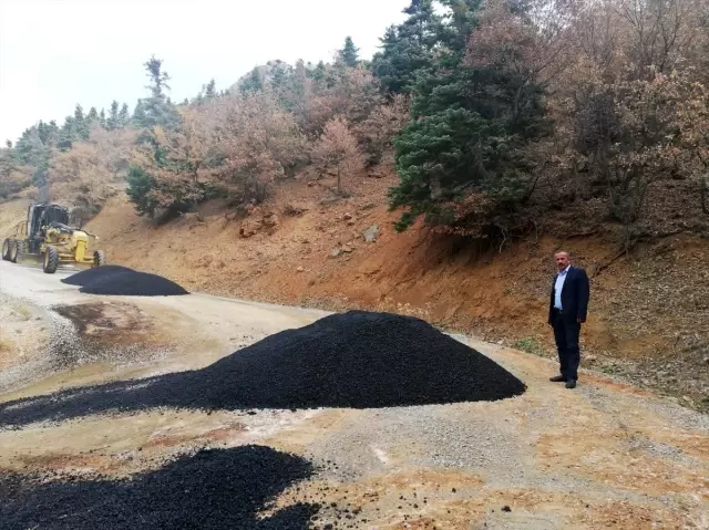 Gölcük yayla yolu tamamen asfaltlandı