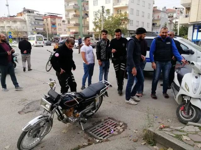 İnegöl'de çalınan motosiklet yol kenarına terk edildi İnegöl'de çalınan motosiklet yol kenarına terk edildi
