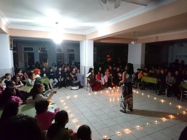 Kaş'ta masal etkinliği düzenlendi Kaş'ta masal etkinliği düzenlendi