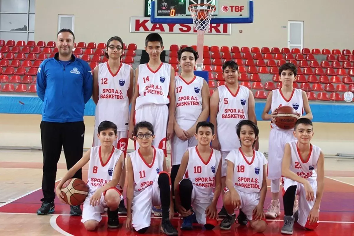 kayseri u 14 erkekler basketbol ligi volkan aksoyak spor ted koleji 78 30