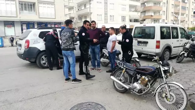 Kovalamaca sonucu motosikletini geri aldı Kovalamaca sonucu motosikletini geri aldı