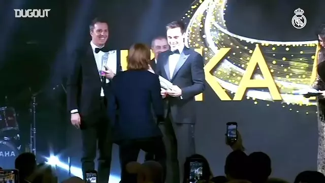Luka Modric Altın Ayak Ödülü'nü Kazandı