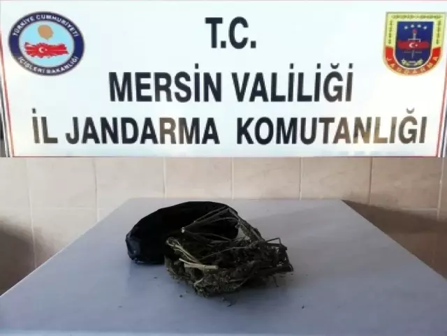 Mersin'de 200 gram esrar ele geçirildi