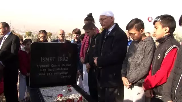 Tekvandonun Türkiye'deki kurucusu İsmet Iraz kabri başında anıldı Tekvandonun Türkiye'deki kurucusu İsmet Iraz kabri başında anıldı