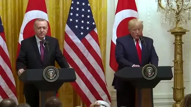 Trump: 'Erdoğan ile çok harika ve verimli bir görüşme gerçekleştirdik' - WASHINGTON Trump: 'Erdoğan ile çok harika ve verimli bir görüşme gerçekleştirdik' - WASHINGTON