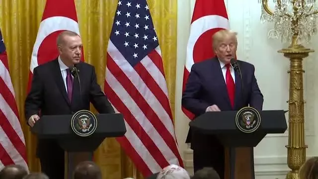 Trump: 'Erdoğan ile çok harika ve verimli bir görüşme gerçekleştirdik' - WASHINGTON Trump: 'Erdoğan ile çok harika ve verimli bir görüşme gerçekleştirdik' - WASHINGTON