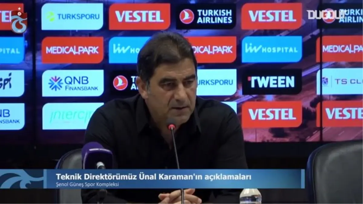 Ünal Karaman: Kocaman teşekkür ediyorum