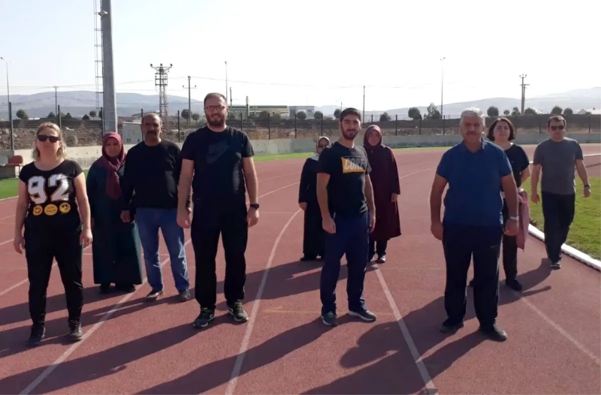 Ailecek spor yaptılar