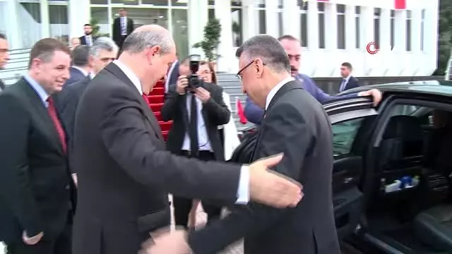 Akıncı, Cumhurbaşkanı Yardımcısı Oktay başkanlığındaki heyeti kabul etti Akıncı, Cumhurbaşkanı Yardımcısı Oktay başkanlığındaki heyeti kabul etti