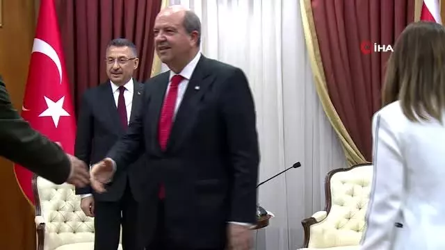 Akıncı, Cumhurbaşkanı Yardımcısı Oktay başkanlığındaki heyeti kabul etti Akıncı, Cumhurbaşkanı Yardımcısı Oktay başkanlığındaki heyeti kabul etti