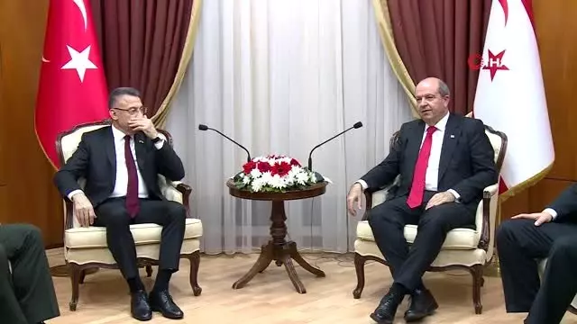 Akıncı, Cumhurbaşkanı Yardımcısı Oktay başkanlığındaki heyeti kabul etti Akıncı, Cumhurbaşkanı Yardımcısı Oktay başkanlığındaki heyeti kabul etti