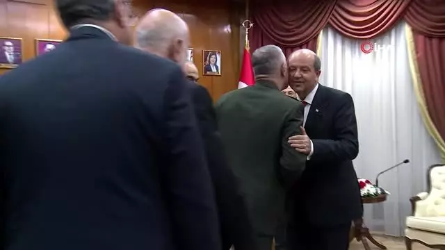 Akıncı, Cumhurbaşkanı Yardımcısı Oktay başkanlığındaki heyeti kabul etti Akıncı, Cumhurbaşkanı Yardımcısı Oktay başkanlığındaki heyeti kabul etti