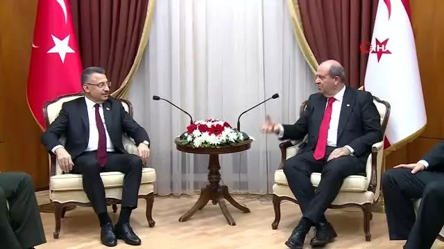 Akıncı, Cumhurbaşkanı Yardımcısı Oktay başkanlığındaki heyeti kabul etti Akıncı, Cumhurbaşkanı Yardımcısı Oktay başkanlığındaki heyeti kabul etti