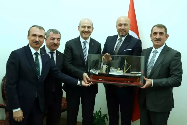 Başkanlardan Süleyman Soylu'ya ziyaret Başkanlardan Süleyman Soylu'ya ziyaret