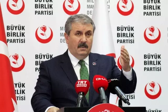 BBP Genel Başkanı Destici: BBP Genel Başkanı Destici: