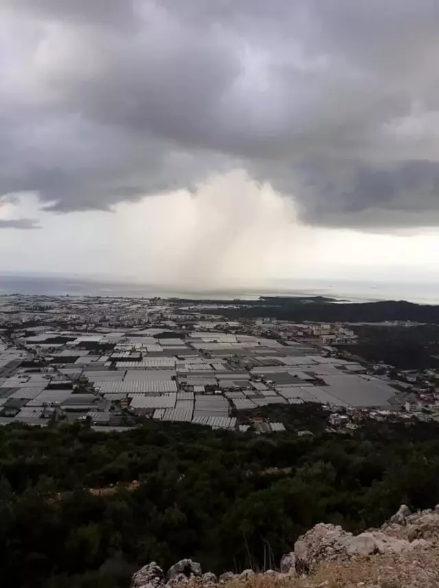 Demre'de endişelendiren görüntü