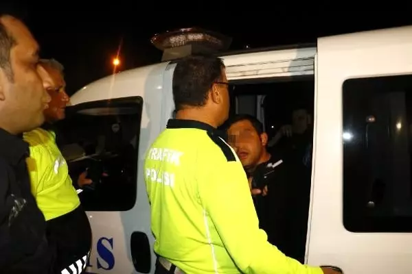 'Dur' ihtarına uymayan alkollü sürücü kovalamacayla yakalandı