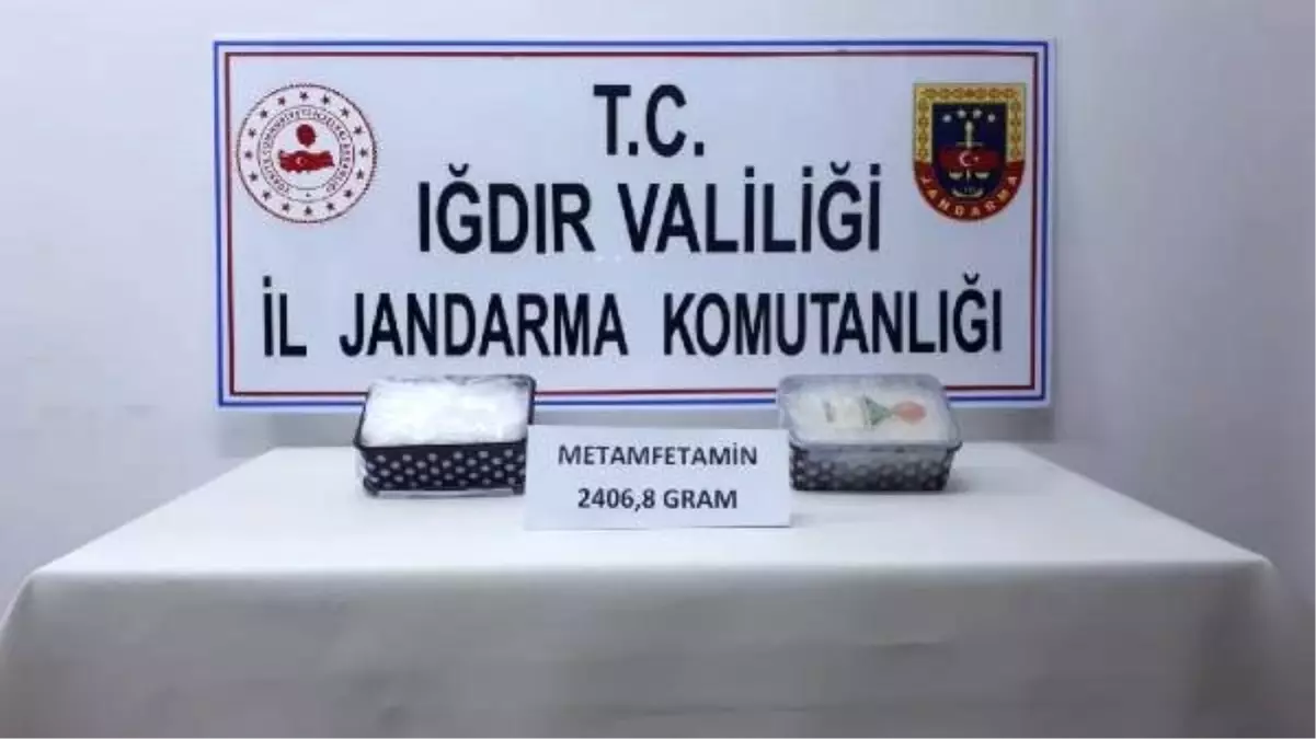 Iğdır'da köy evinde 2,5 kilo metamfetamin ele geçirildi