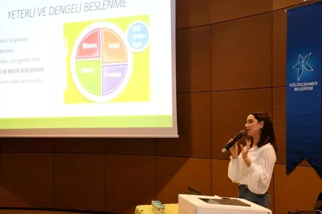 Küçükçekmece'de belediye çalışanlarına sağlıklı beslenme önerisi Küçükçekmece'de belediye çalışanlarına sağlıklı beslenme önerisi