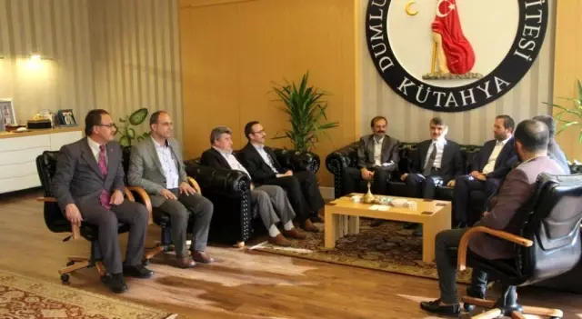 Kütahya Memur-Sen'den Rektör Uysal'a ziyaret
