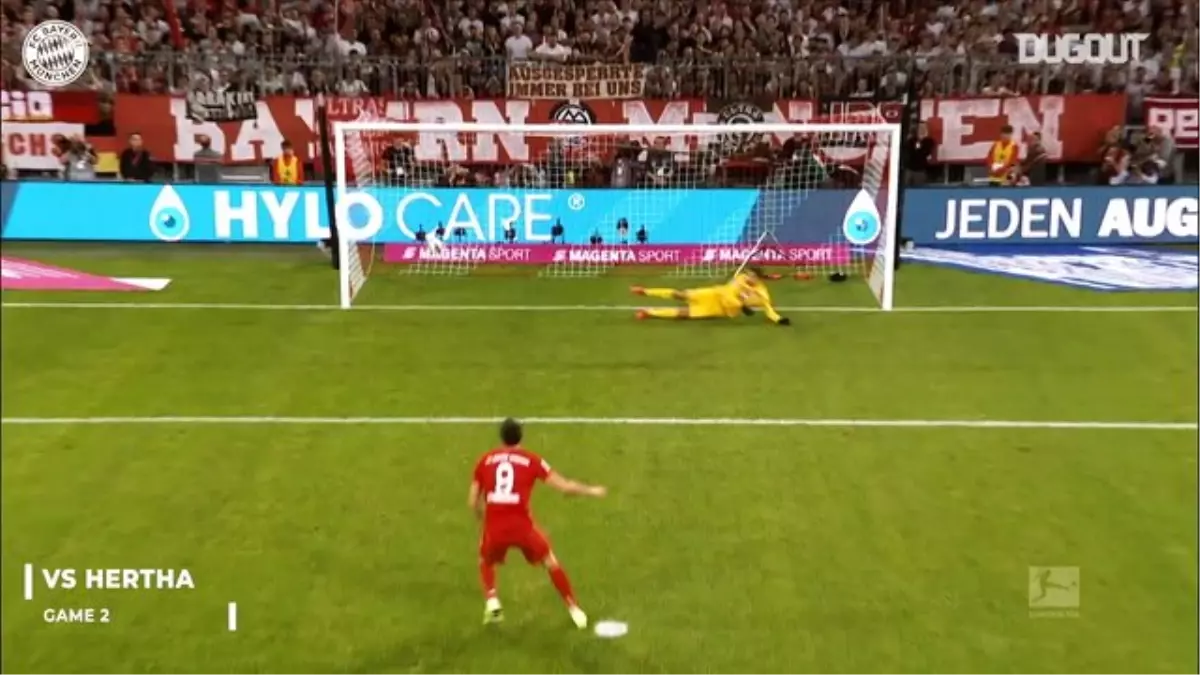 Lewandowski'nin Rekor Serisi