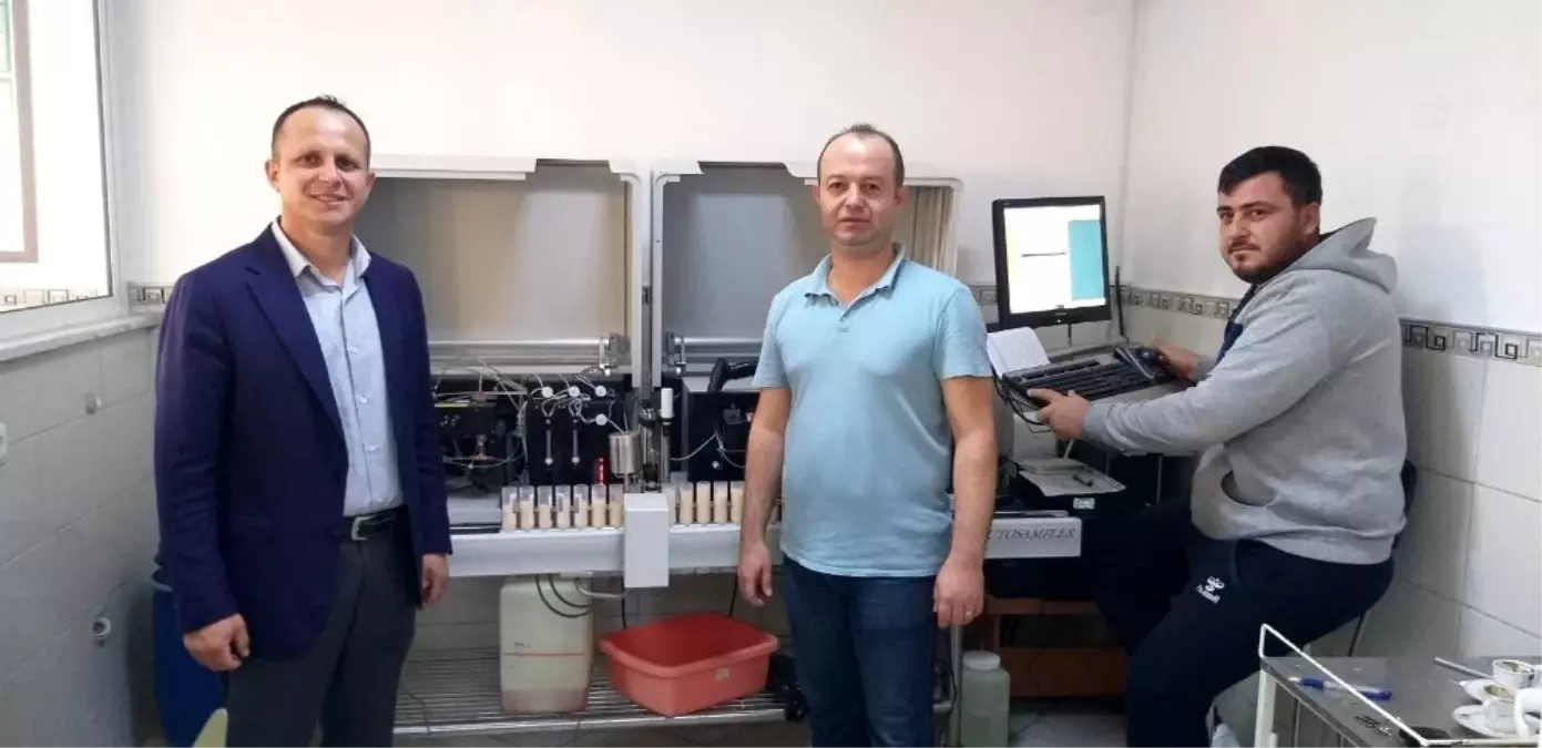 Tekirdağ'da süt analizleri başladı