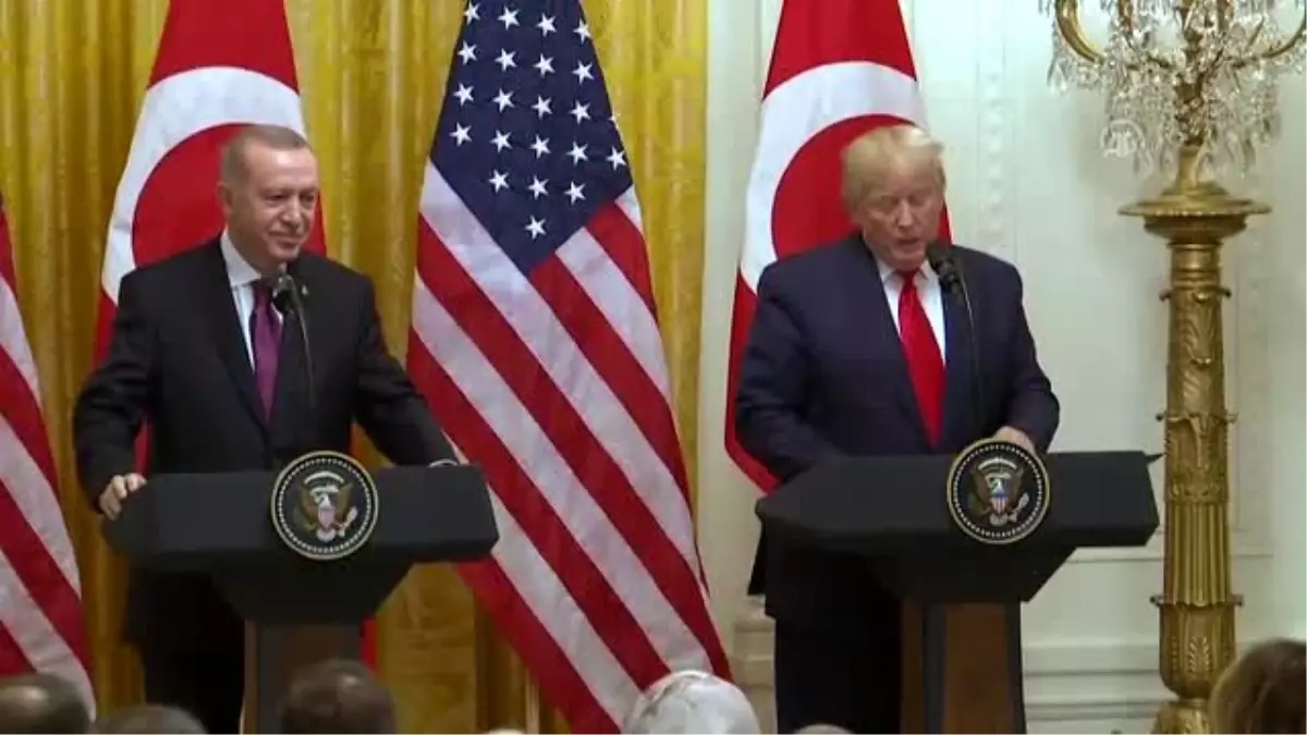 (TEKRAR) Trump: 'Erdoğan ile çok harika ve verimli bir görüşme gerçekleştirdik' - WASHINGTON